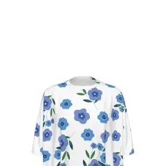 Women's Oversized Round Neck Drop Shoulder Dress with Pockets thumbnail 5