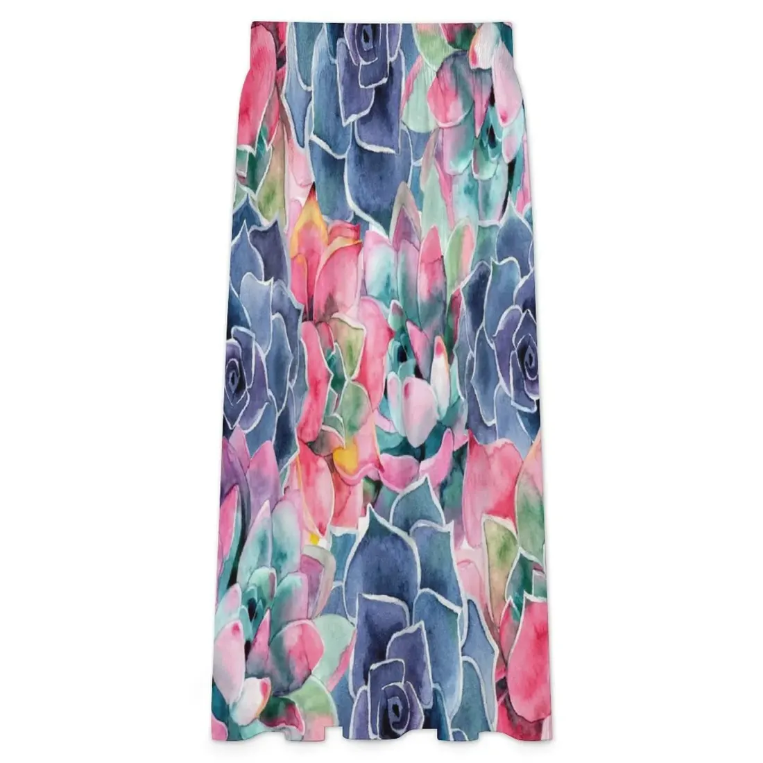 Women's High Waist Maxi Skirt — photo 3