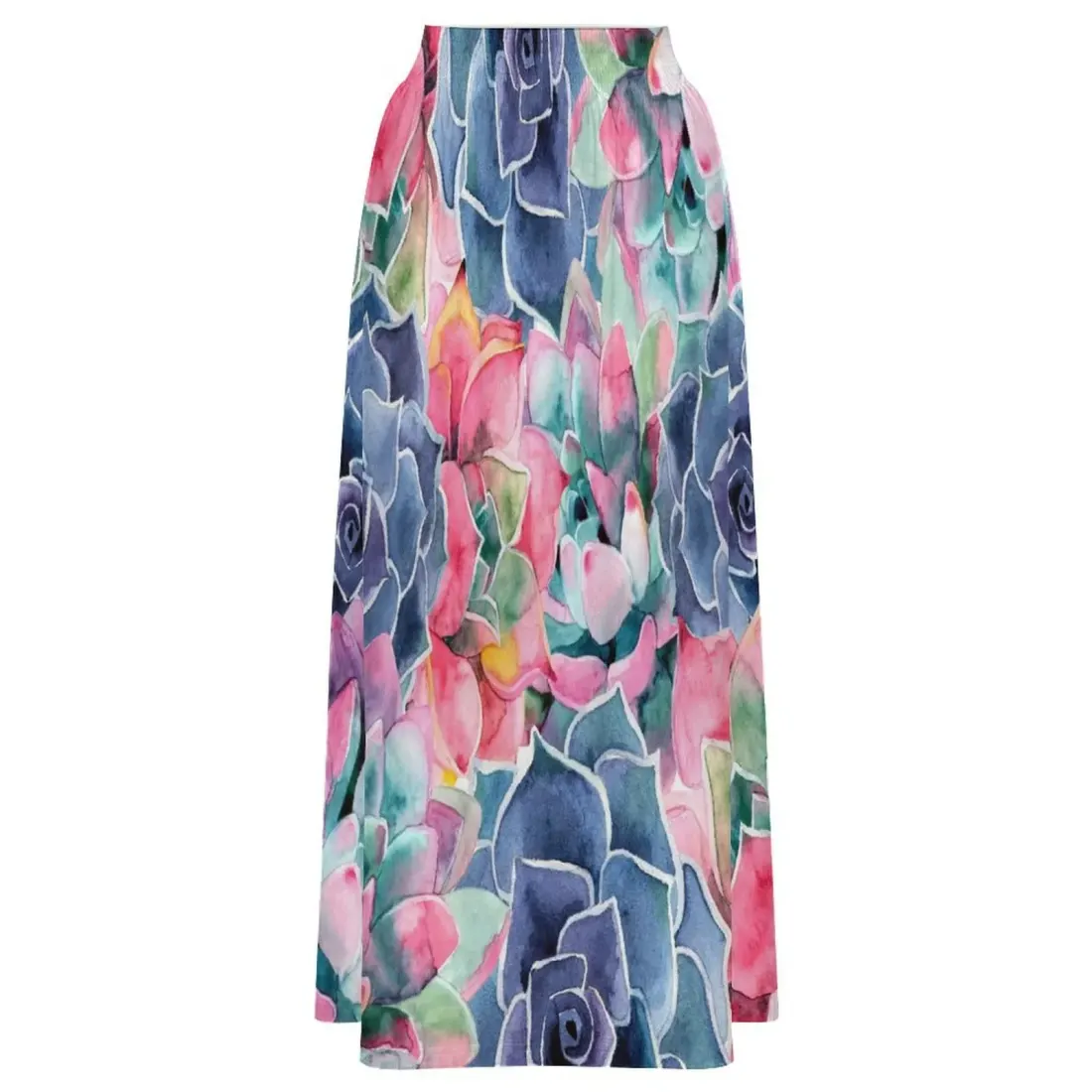 Women's High Waist Maxi Skirt — photo 4
