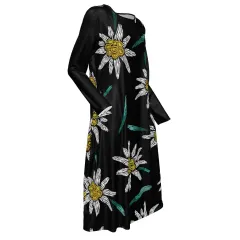 Women's Long Sleeve Dress with Pockets thumbnail 3