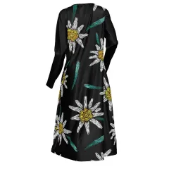 Women's Long Sleeve Dress with Pockets thumbnail 4