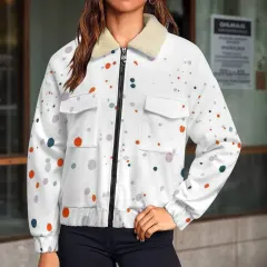 Women's Patch Pocket Fleece Jacket thumbnail 1