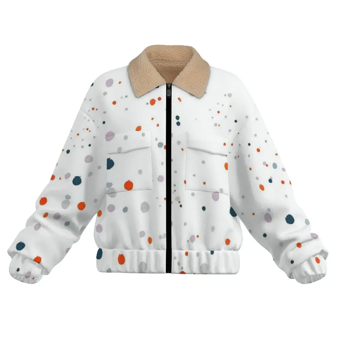 Women's Patch Pocket Fleece Jacket — photo 2