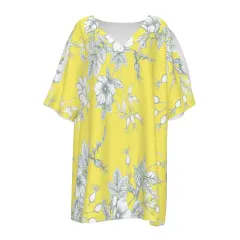 Women's V-Neck Long-Sleeve Shirt thumbnail 2
