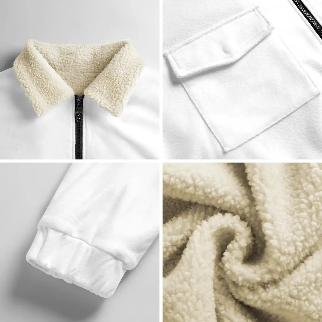 Women's Patch Pocket Fleece Jacket — photo 6