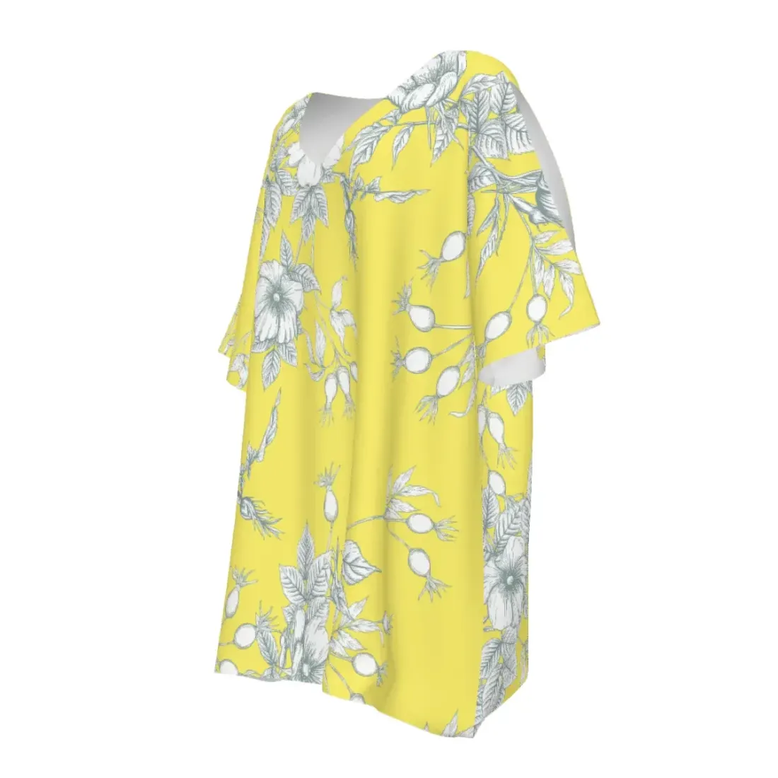 Women's V-Neck Long-Sleeve Shirt — photo 4
