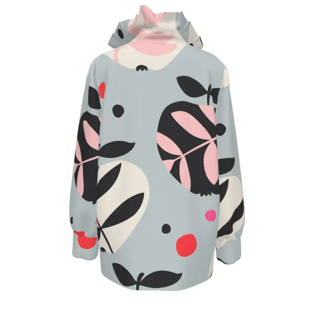 Women's Button-Down Ruffle Collar Sweatshirts — photo 4