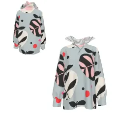 Women's Button-Down Ruffle Collar Sweatshirts thumbnail 6