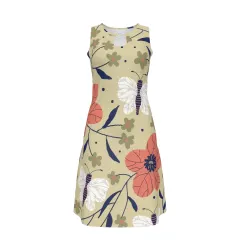 Women's Metal Ring Neck Sleeveless Dress thumbnail 1