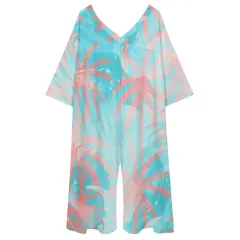 Women's V Neck Loose Jumpsuit thumbnail 2