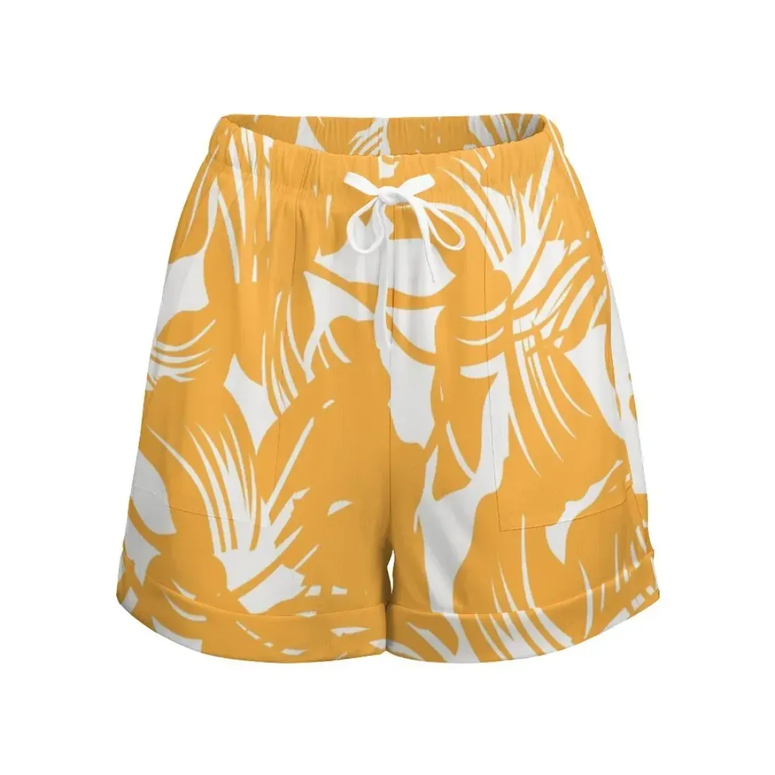 Women's high-waisted loose shorts — photo 2