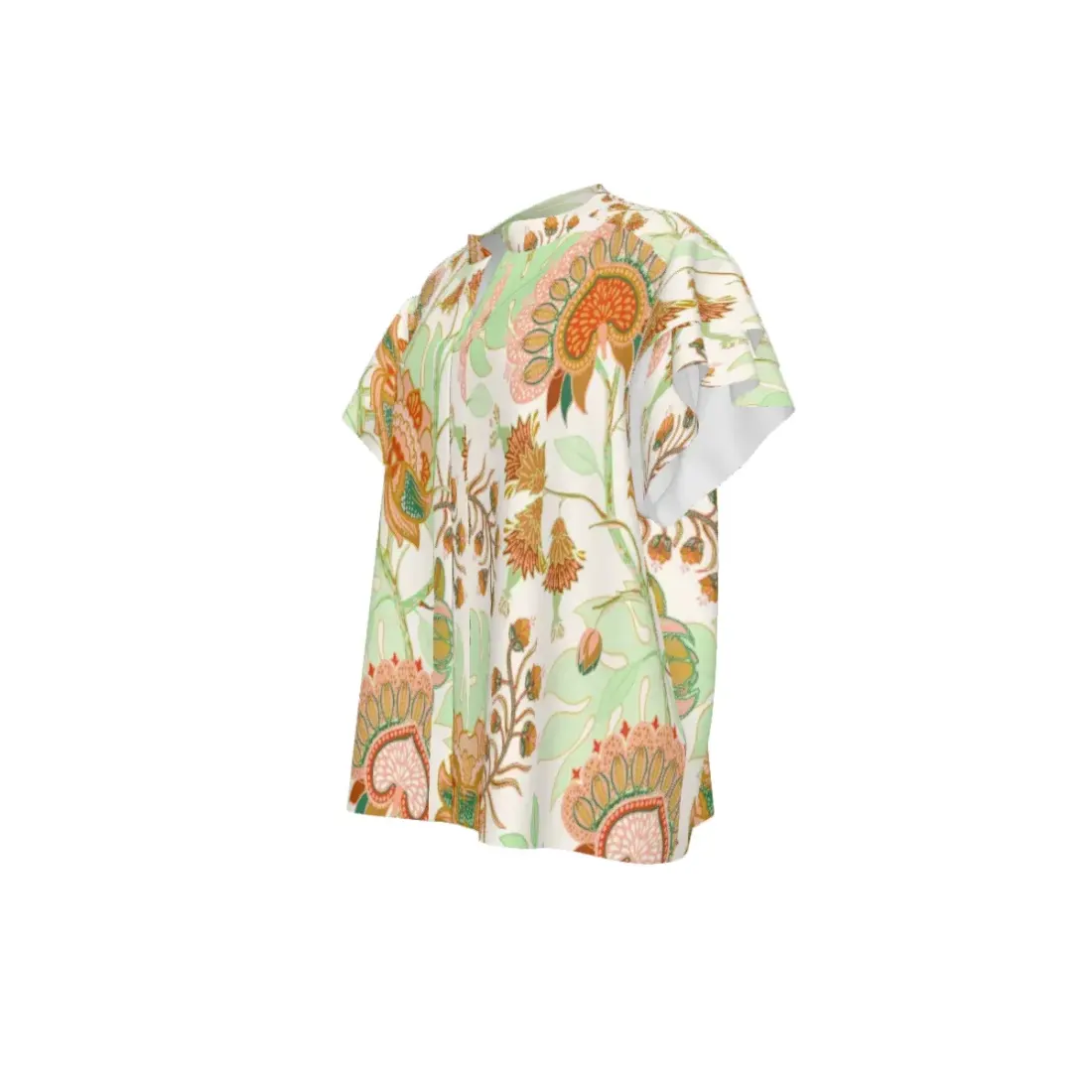 Women's Half Cardigan Ruffle Sleeve Top — photo 5