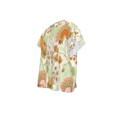 Women's Half Cardigan Ruffle Sleeve Top thumbnail 5