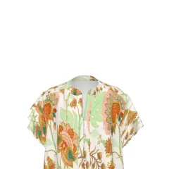 Women's Half Cardigan Ruffle Sleeve Top thumbnail 6