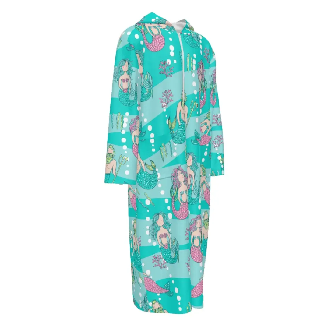 Women's Flannel Hooded Long-Sleeve Robe — photo 3