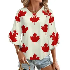 Women's Ruffle Sleeve Blouse thumbnail 2