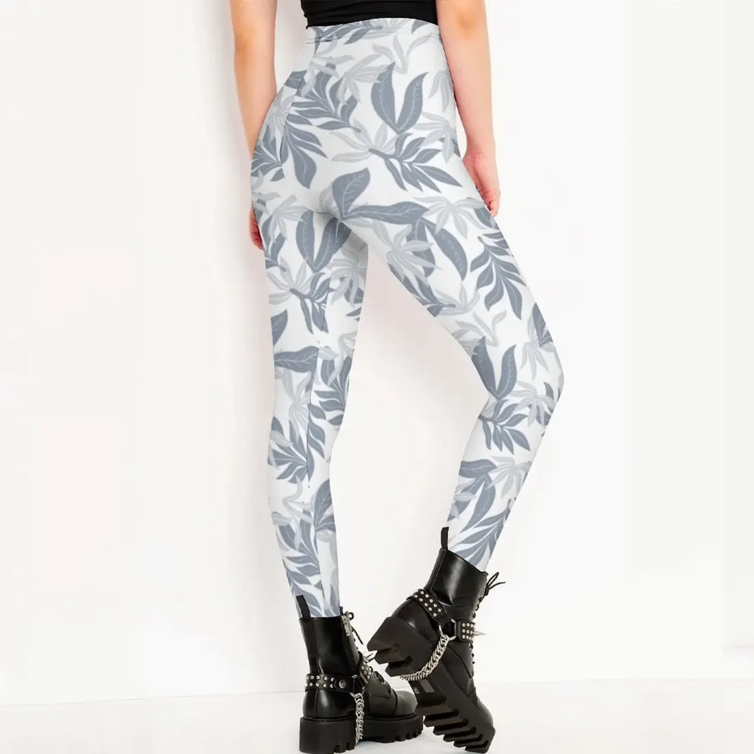 Custom Women's High-Waist Legging — photo 4