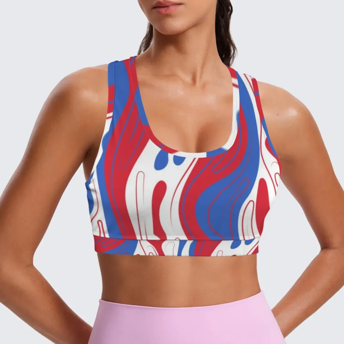 Racerback Sports Bra — photo 2