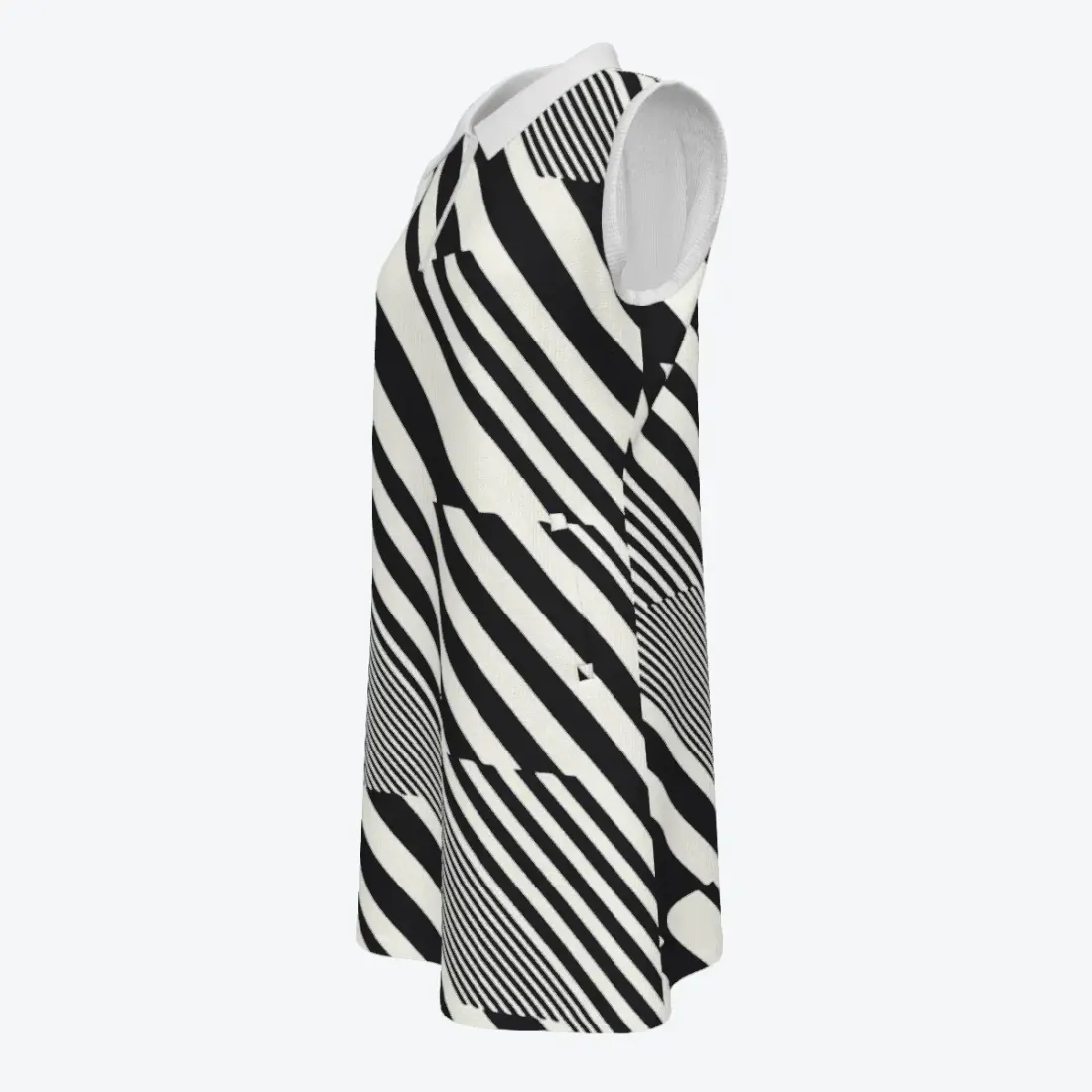 Polo Sleeveless Zip Dress With Pockets — photo 3
