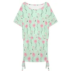 Women's Batwing Sleeve Ruched Dress thumbnail 3