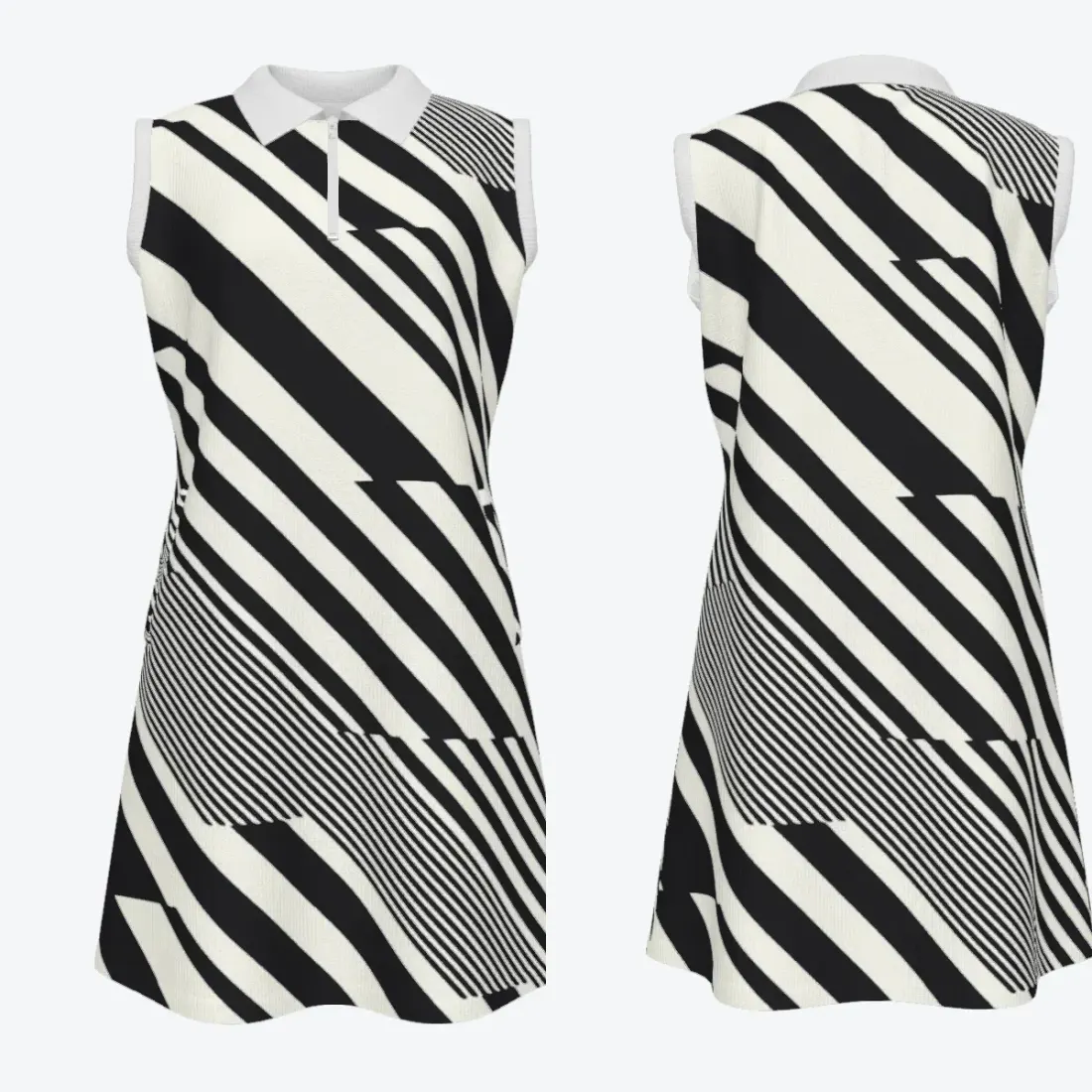 Polo Sleeveless Zip Dress With Pockets — photo 5