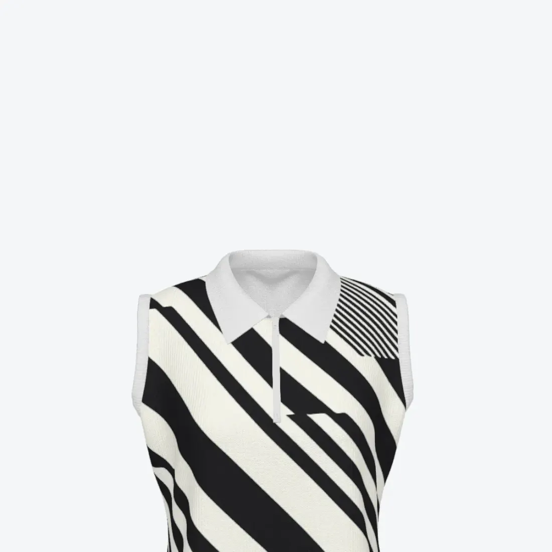 Polo Sleeveless Zip Dress With Pockets — photo 6