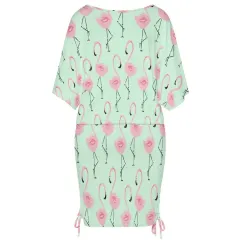 Women's Batwing Sleeve Ruched Dress thumbnail 5