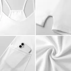 Women's Cami Romper with Pockets thumbnail 5