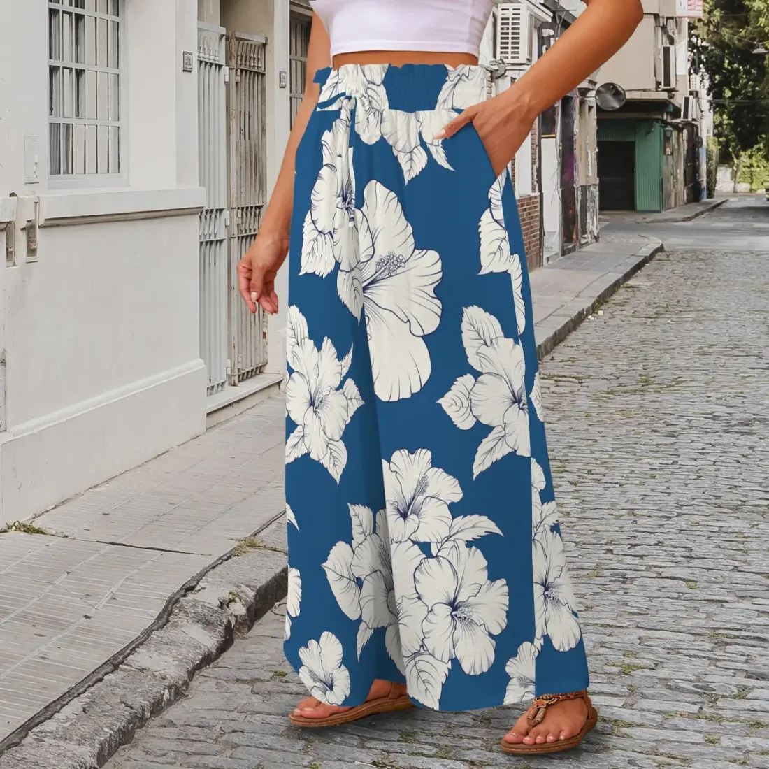 Custom Wide Leg Pants — photo 2