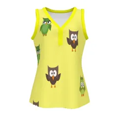 Women's Sleeveless V-Neck Tank Top thumbnail 2