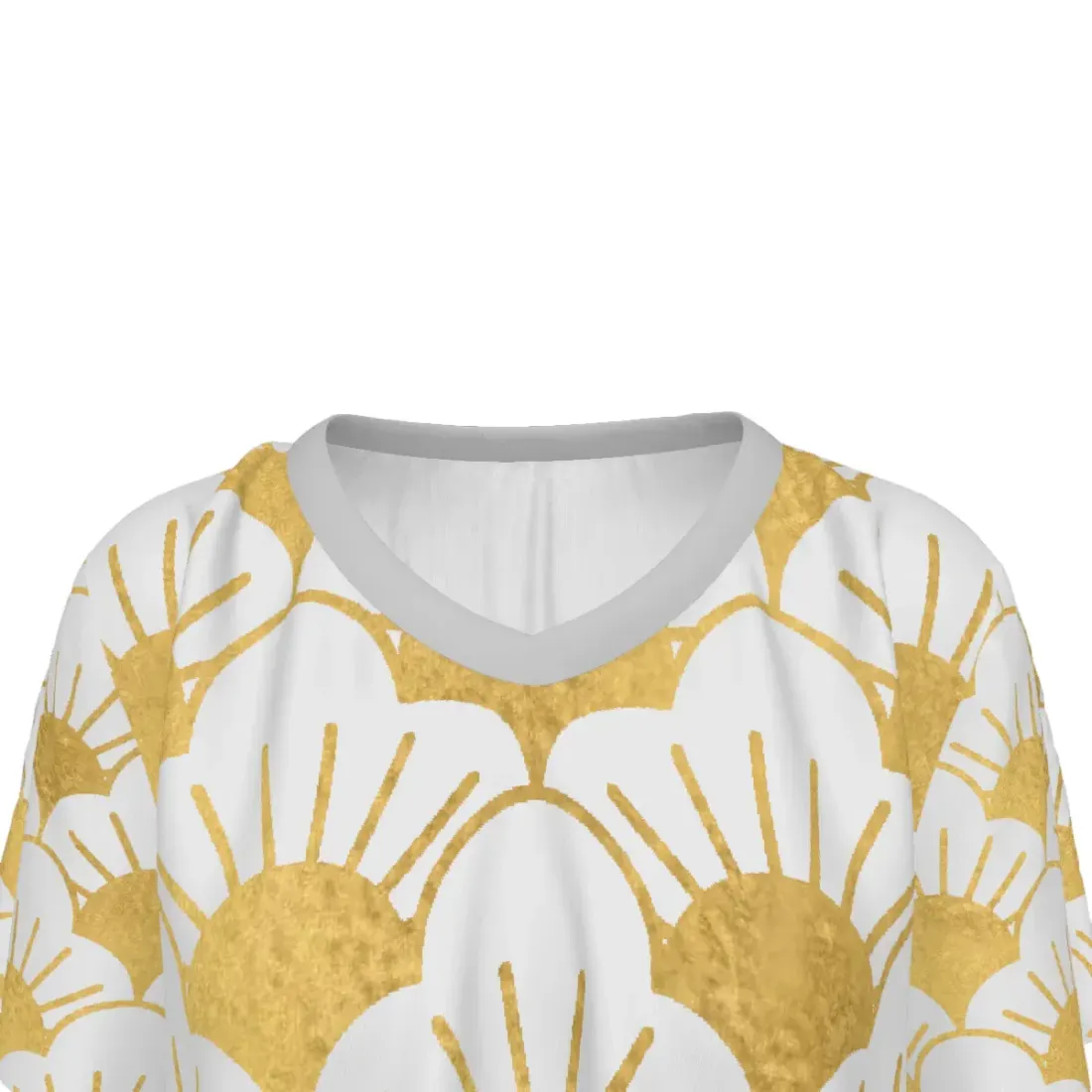 Women's V-Neck Short Sleeve Shirt with Pockets — photo 6