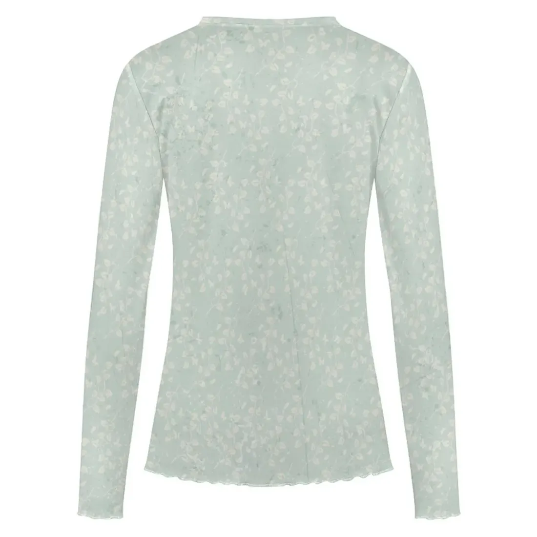 Long Sleeve Mesh Top — photo 4