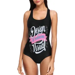 Custom Women's One Piece Swimsuit ( Model S04 ) thumbnail 1