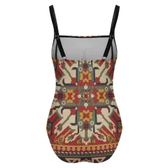 Women's Ruched One-Piece Swimsuit thumbnail 5