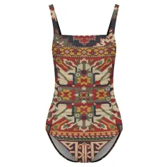 Women's Ruched One-Piece Swimsuit thumbnail 6