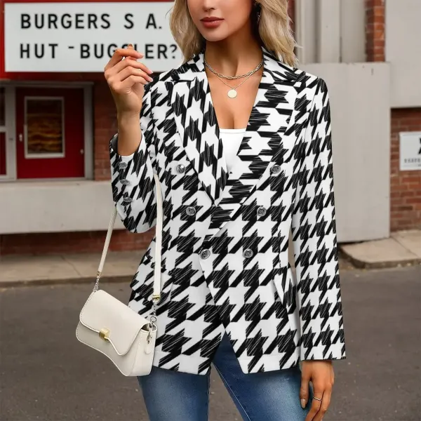 Women's Double Breasted Blazer