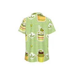 Women's Asymmetrical V-Neck T-Shirt with Buttons thumbnail 3
