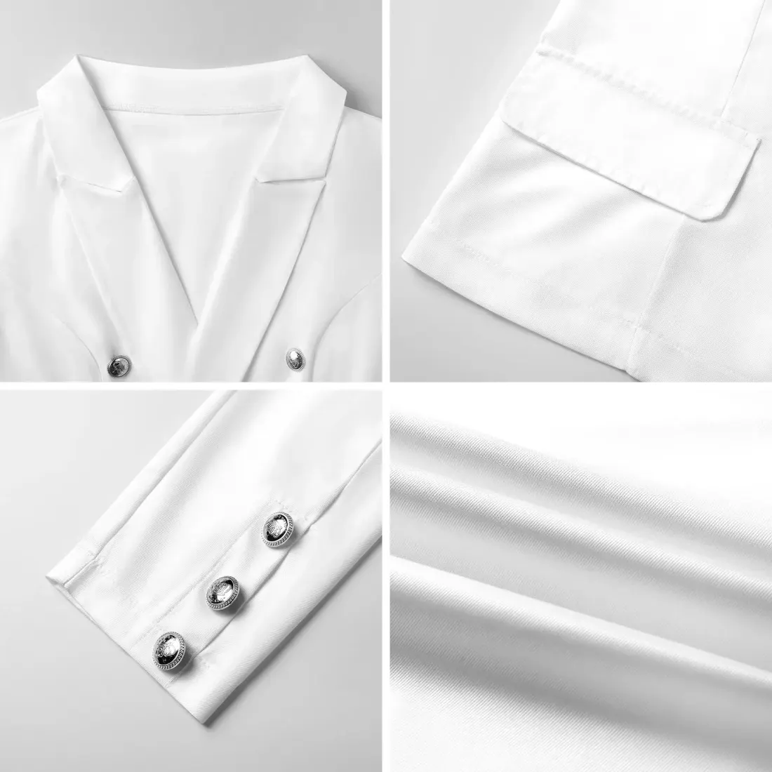 Women's Double Breasted Blazer — photo 6