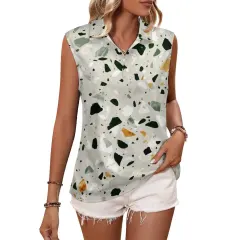 New Sleeveless Polo Tank Top thumbnail 2