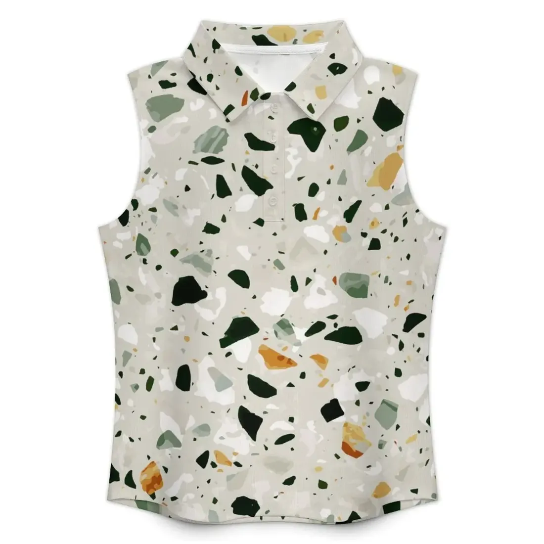 New Sleeveless Polo Tank Top — photo 3