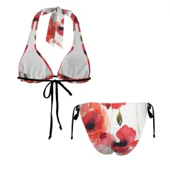 Halterneck String Bikini Sets thumbnail 5