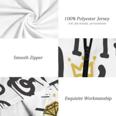 Custom Women's Zipper Polo Shirt ( Model T88 ) thumbnail 6