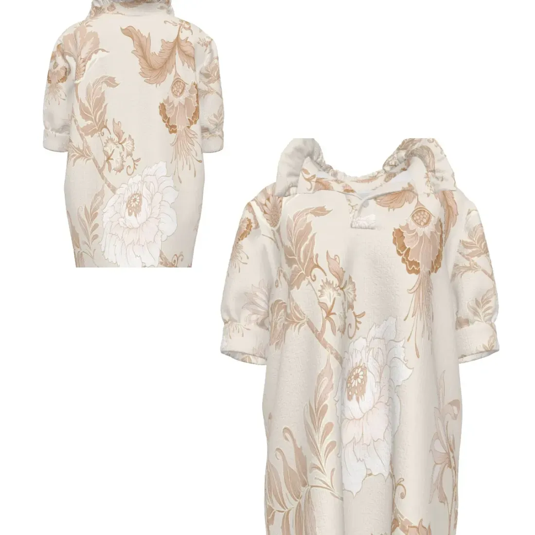 Women's Pleated Collar Short Sleeve Top — photo 6