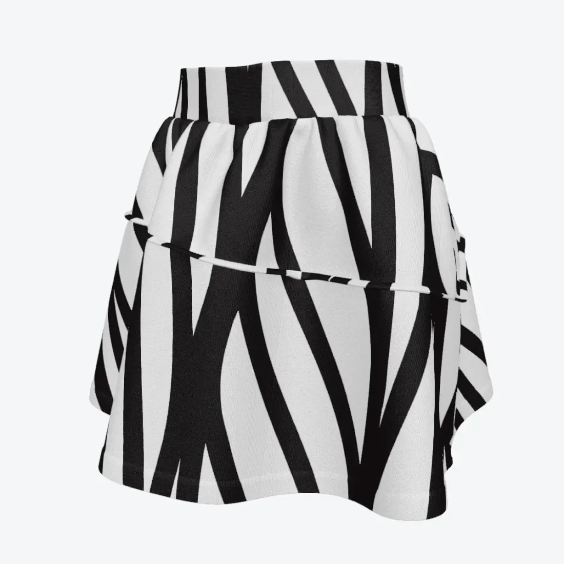 Women's High Waist Layered Sport Skirt — photo 3