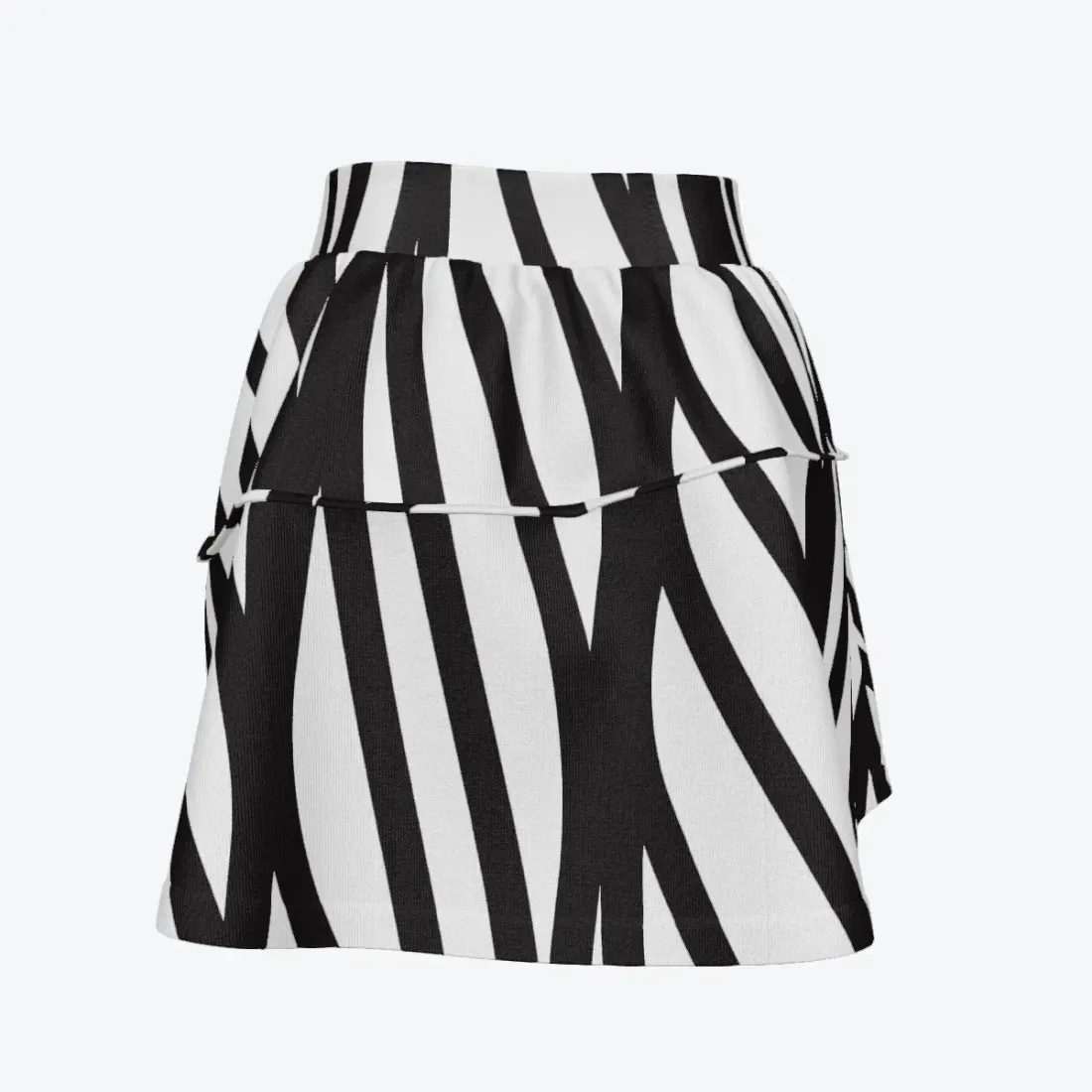 Women's High Waist Layered Sport Skirt — photo 4