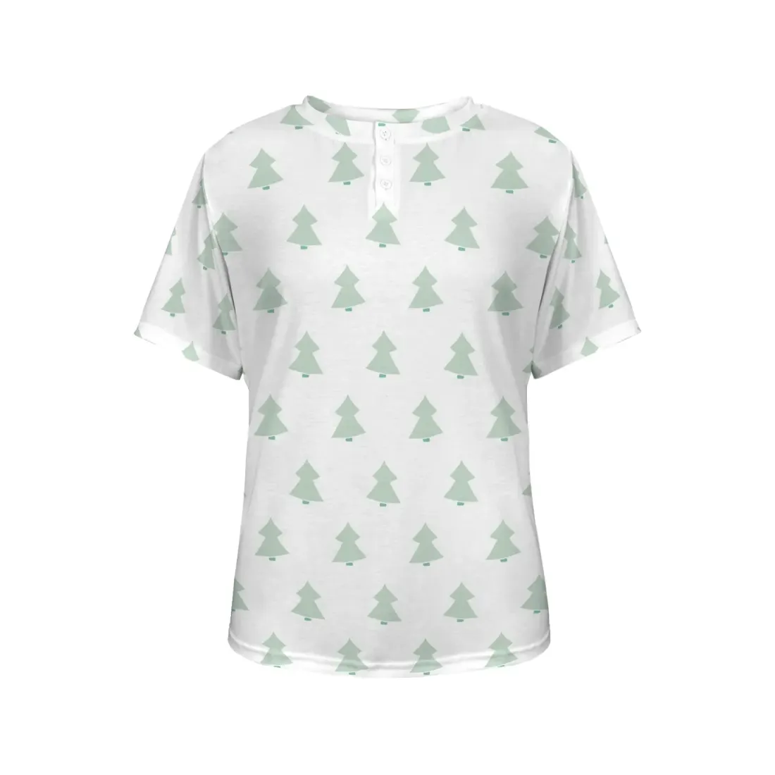 Women's Short Sleeve Pajama Top (Model Sets 17) — photo 4