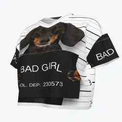 Women's Cropped V-Neck Soccer Jersey thumbnail 3