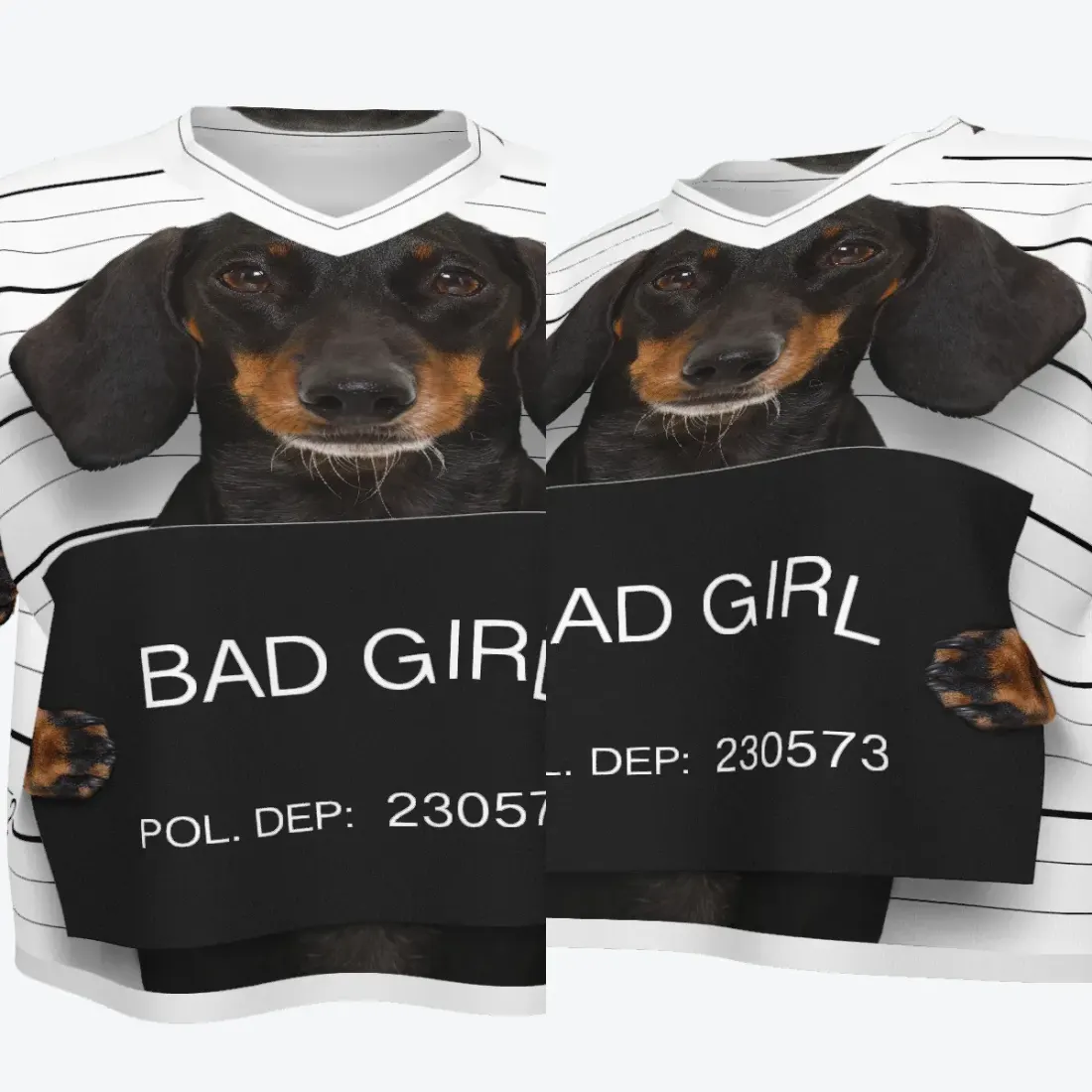 Women's Cropped V-Neck Soccer Jersey — photo 5