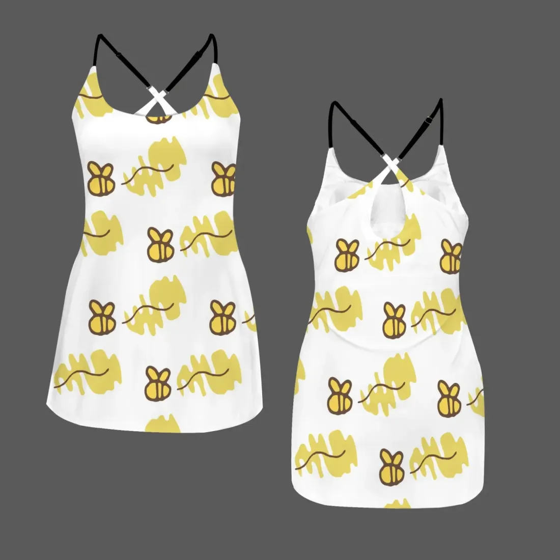Cross Back Pocket Sport Dress — photo 4