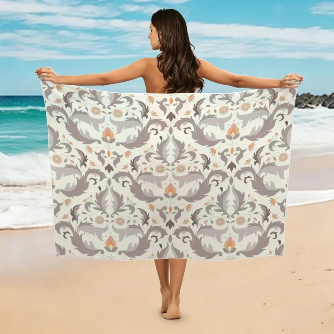 Women's Chiffon Beach Sarong — photo 4